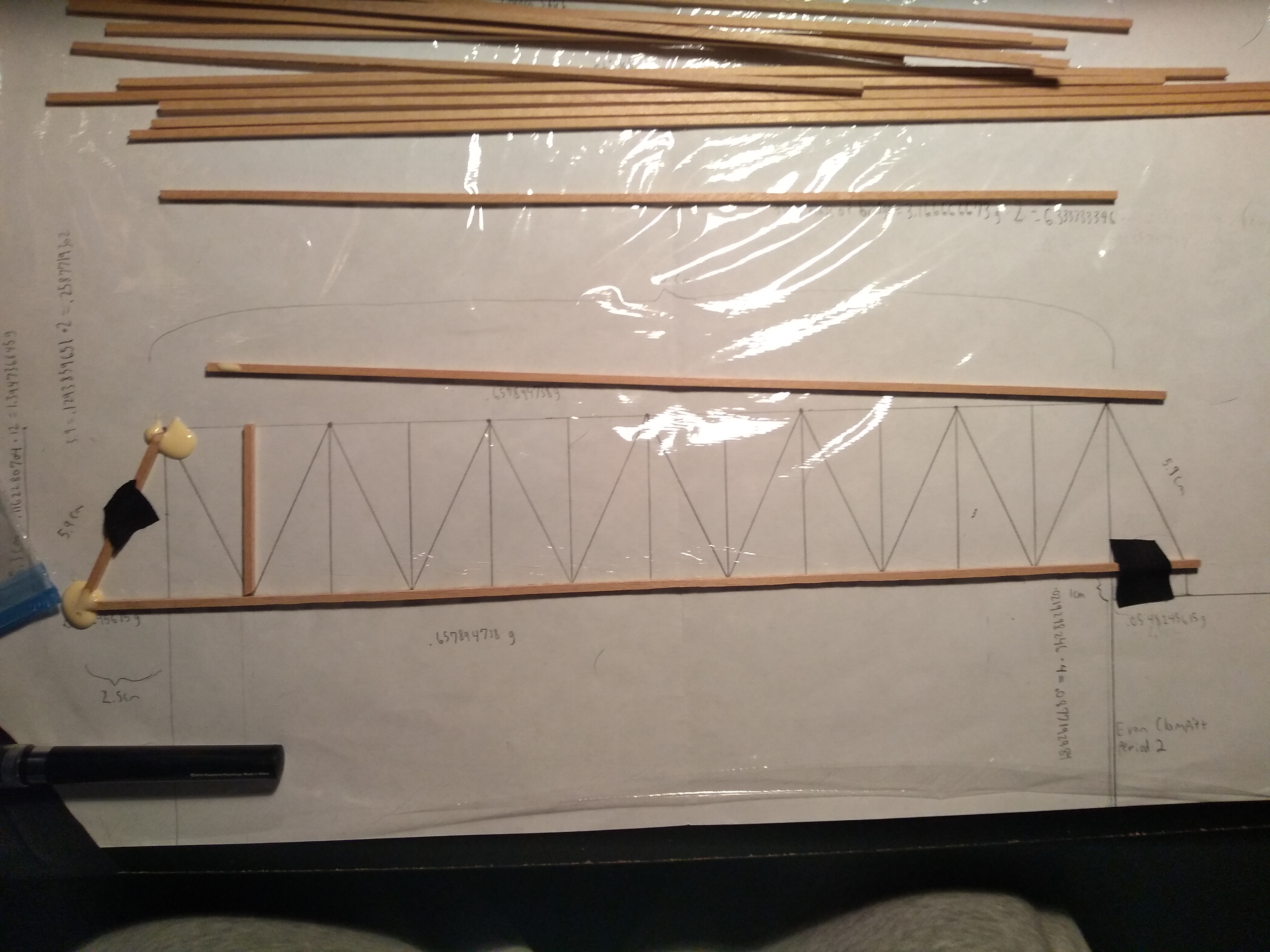 Glueing bridge